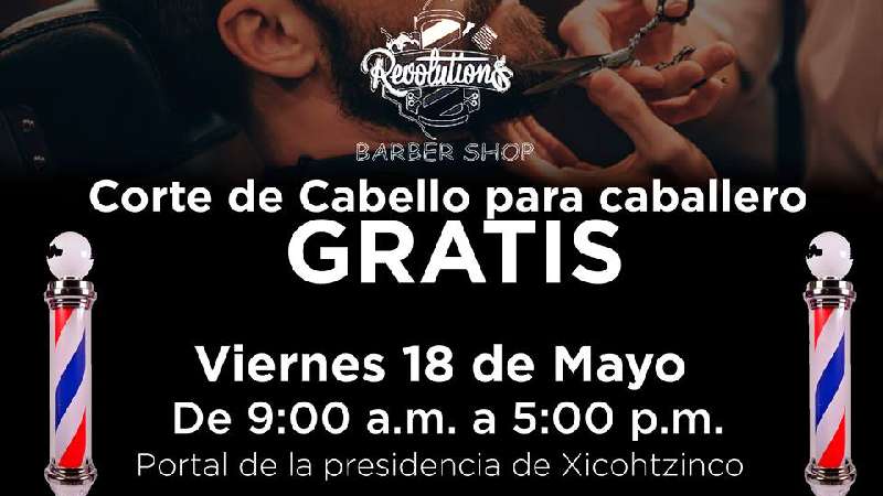 Corte de cabello gratis Xicohtzinco