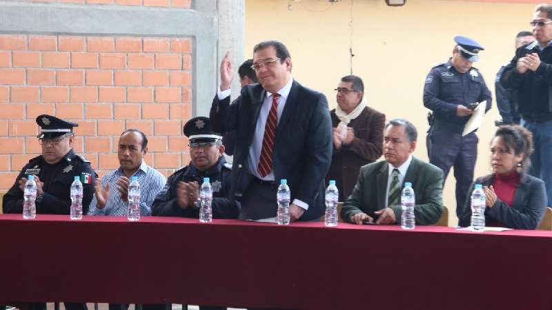 Respeto a labor policial, pide alcalde de Huamantla