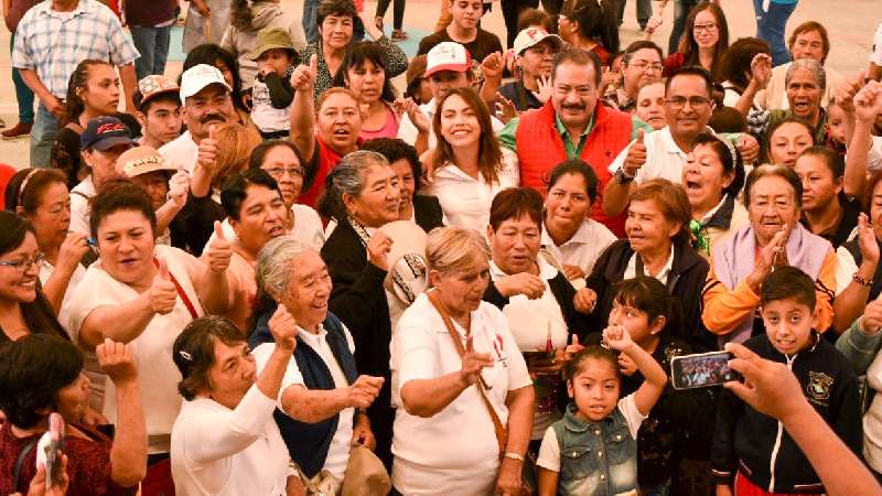 Salud y aumento a las pensiones para adultos mayores: Sandra