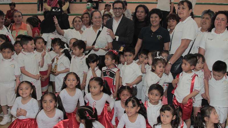 Clausura SEPE la séptima miniolimpiada de los Cendi