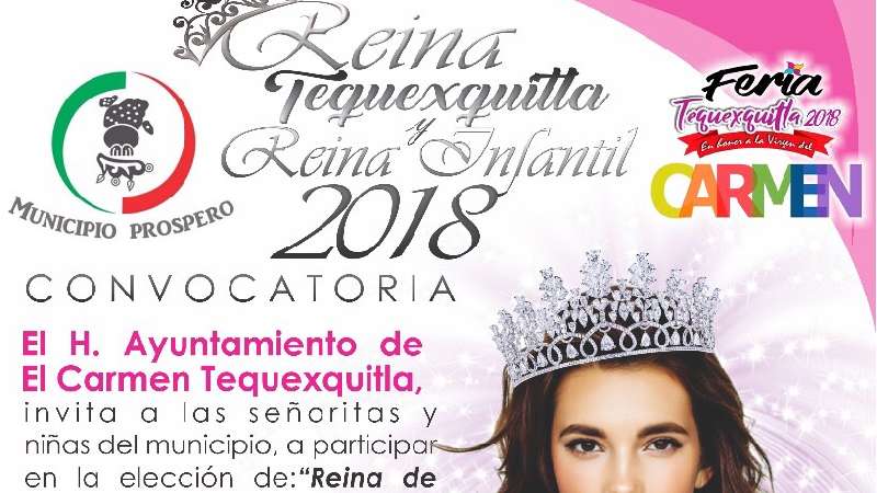 Convocatoria Reina Tequexquitla 2018
