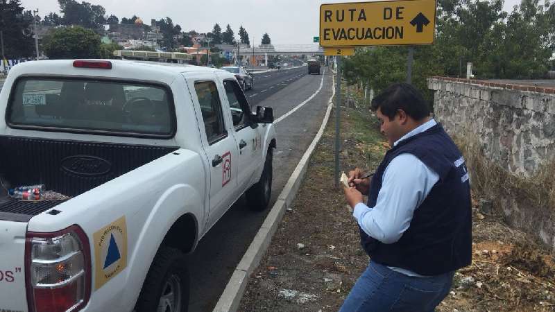 Refuerza CEPC planes de contingencia por actividad volcánica