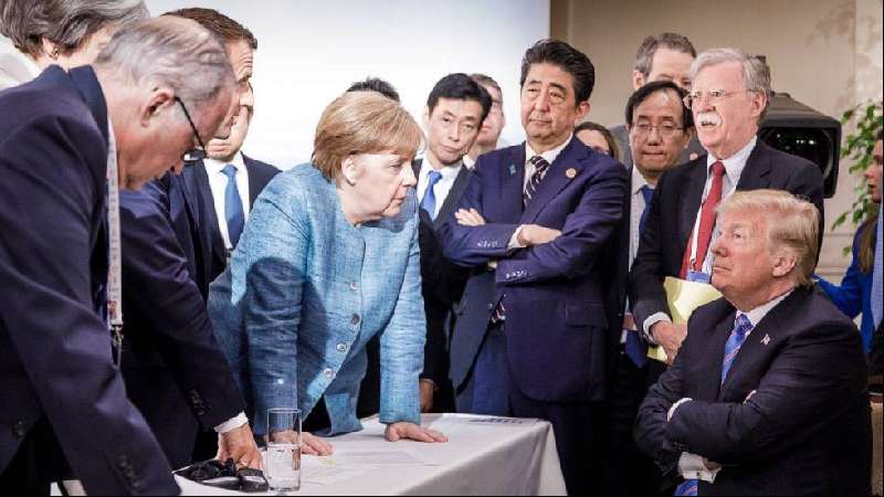 La brecha entre Trump y los países del G7 se agrava