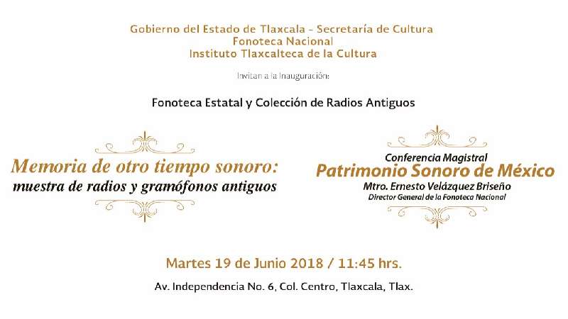 Inaugurará ITC fonoteca estatal y colección de radios antiguos