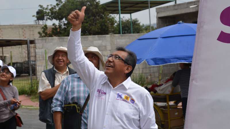 Serafín Ortiz en Ixtulco la buena política ya es nuestra