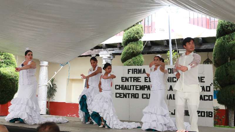 Signa Chiautempan convenio en pro de la cultura