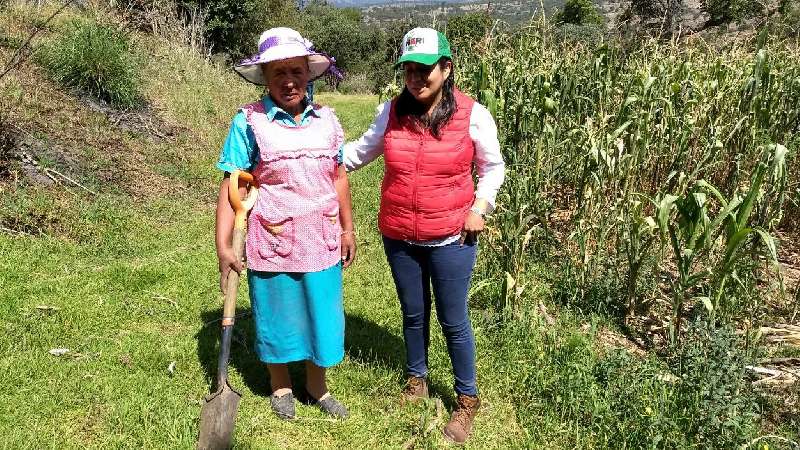 Un campo sustentable y productivo: Heriberta Díaz