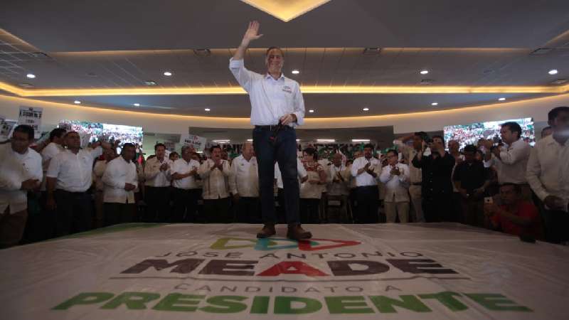 Combatiré el huachicoleo: Meade