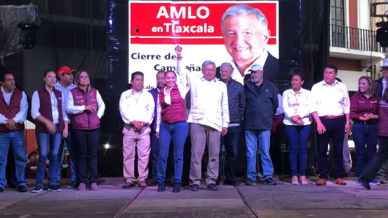 Voten por Mayra Vázquez, pide López Obrador
