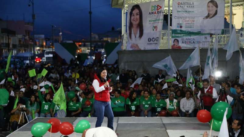 Anabel Alvarado pondrá a Tlaxcala en el senado