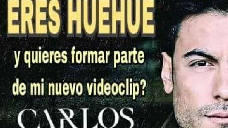 Carlos Rivera recluta huehues para videoclip