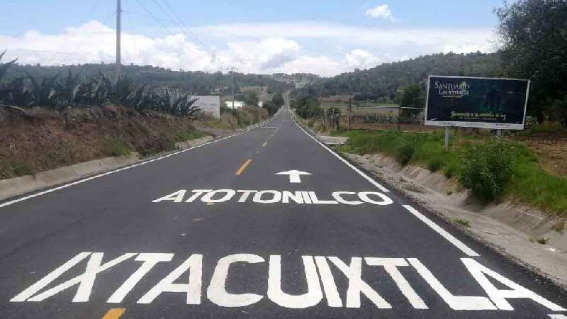 Concluye Secoduvi rehabilitación de carretera Ixtacuixtla