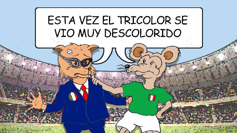 La derrota de los tricolores por José Javier Reyes