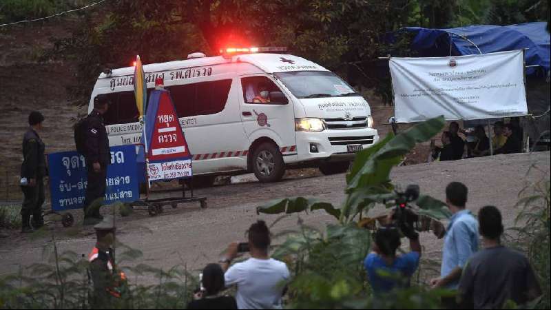 El rescate de los niños atrapados en una cueva de Tailandia