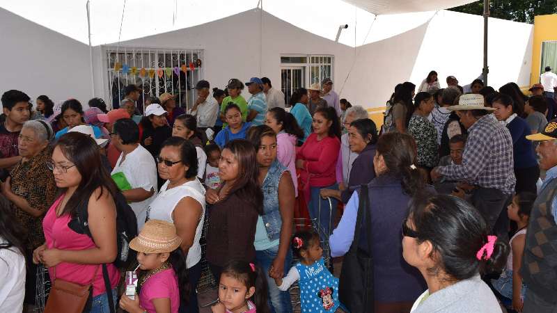 Se entregaran más de 490 despensas a familias de Xicohtzinco