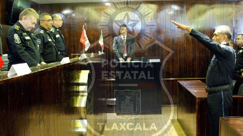 Por primera vez, un grado policial en Tlaxcala