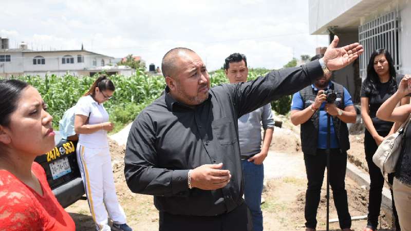 Inaugura José Isabel Badillo obras en Xicohtzinco