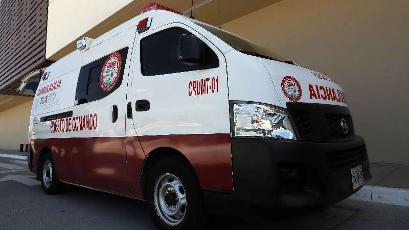 Coordina Crumt atención a lesionados en la carretera Tlaxcala