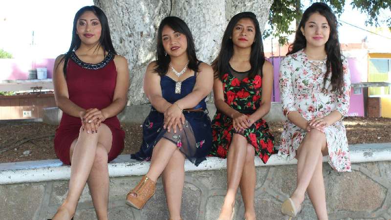 Candidatas a Señorita Tocatlán 2018