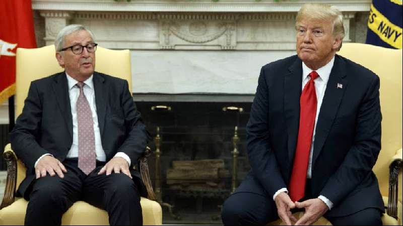 Estados Unidos y la Unión Europea frenan la guerra comercial