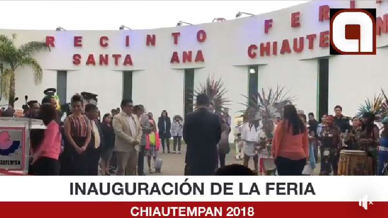 Inauguran feria Chiautempan 2018 