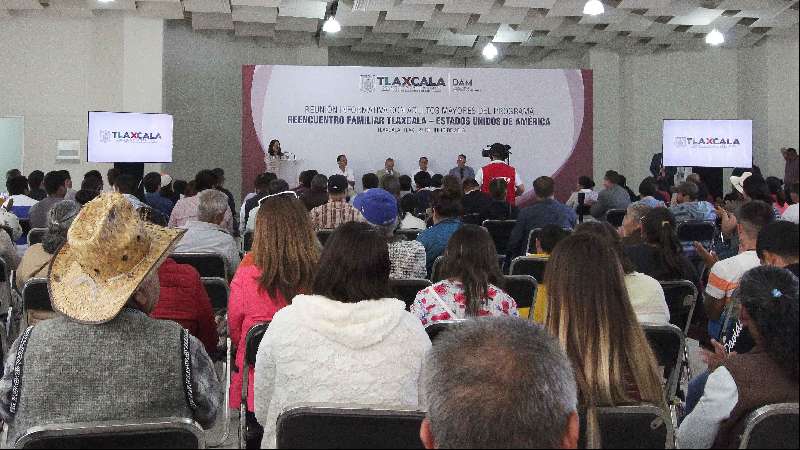 Propicia Gobierno del estado reencuentro de tlaxcaltecas