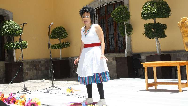 Se suma Zacatelco al Día Mundial contra la Trata con teatro