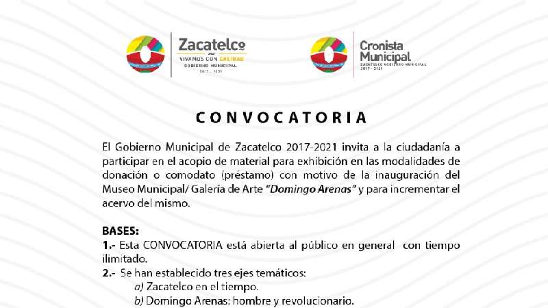 Convocatoria Zacatelco 