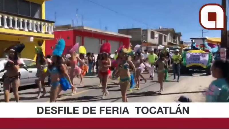 Desfile de Feria en Tocatlán