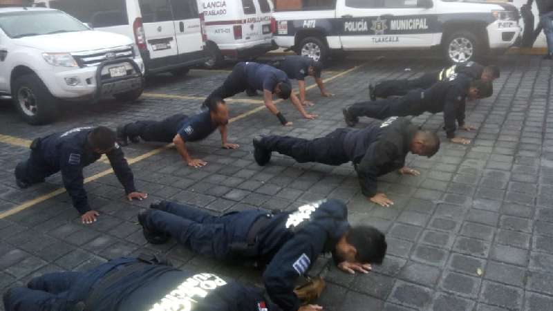 Continúa capacitación para elementos de seguridad en la capital