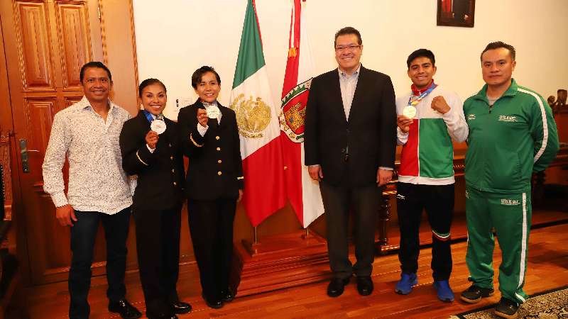 Destaca Mena Triunfos de Tlaxcala en Barranquilla 2018