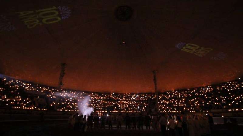 Encabeza Presidente de Huamantla los 100 años de plaza de toros