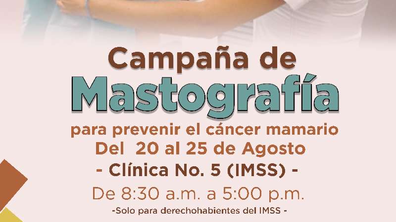 Campaña de mastografía en Xicohtzinco