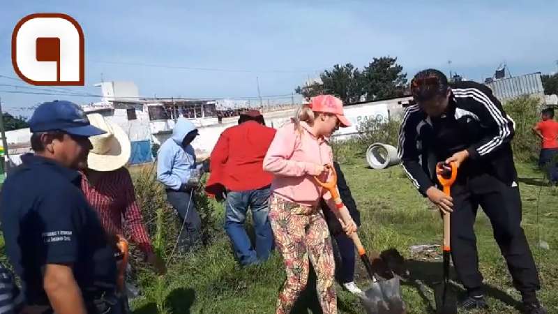 Apoya CEDH reforestación “Sembremos un Pulmón”