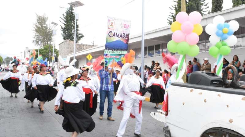 Gran Inauguración de feria de la Nuez 2018 Teolocholco