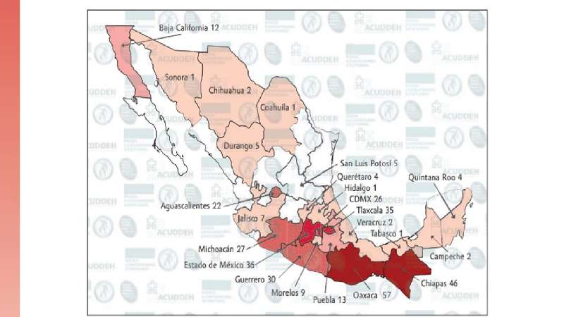 Tlaxcala cuarto lugar en violación de derechos de activistas