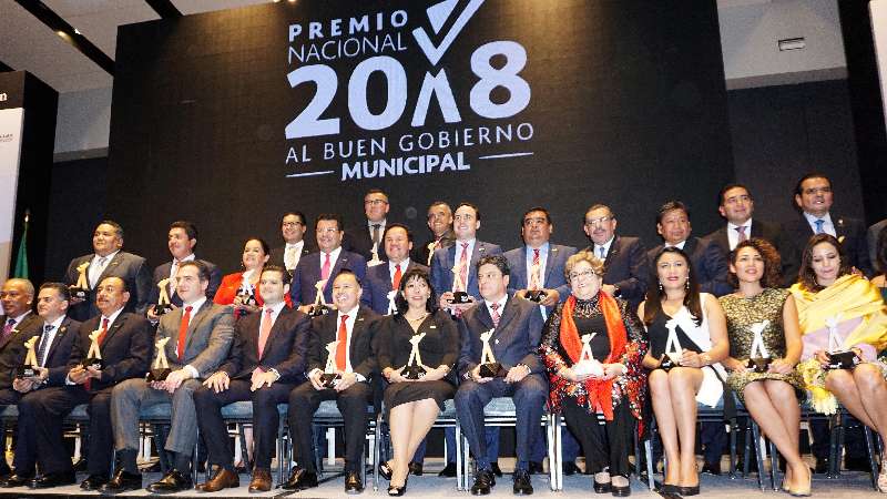 Gana la capital el Premio Nacional al Buen Gobierno Municipal