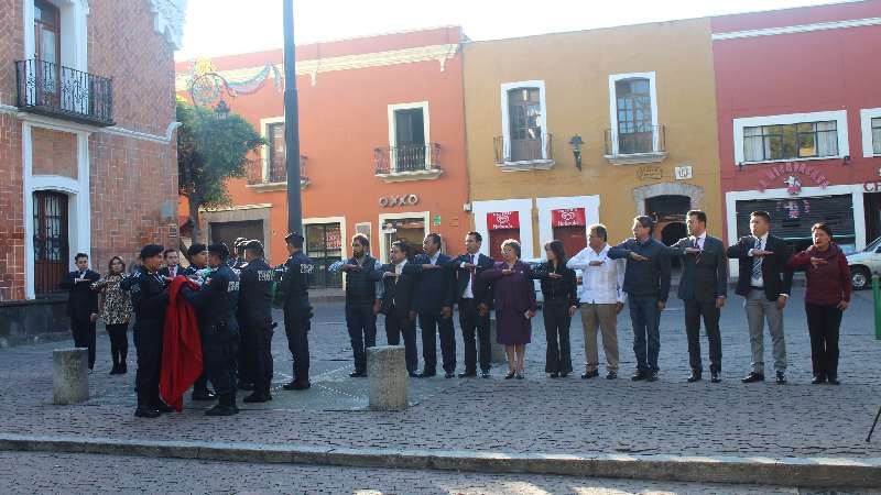 Realiza Congreso del Estado homenaje a Lábaro Patrio