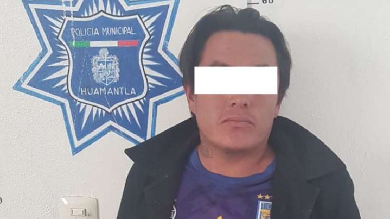 Asegura Huamantla a masculinos por allanamiento de morada