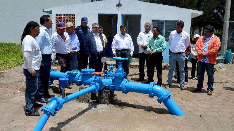 Rehabilita CEAT pozo de agua potable de San José Aztatla