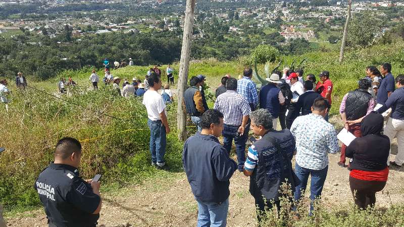 Recuperan 20 mil metros cuadrados invadidos panteón de Tizatlán