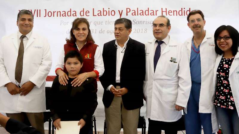Encabeza Sandra Chávez inicio de jornada de cirugía de labio