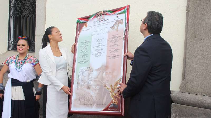 Fijan Bando de fiestas patrias en Congreso del Estado