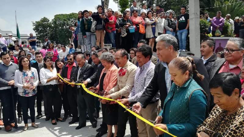 Inauguran obras en Zacatelco