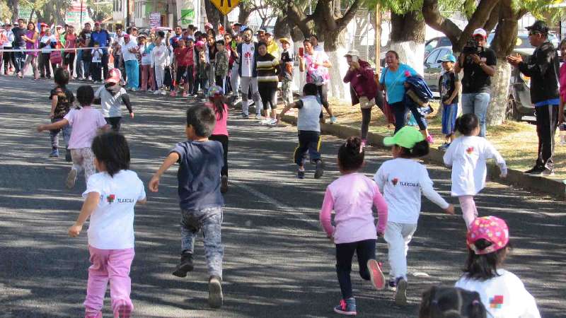 Organiza alcaldía capitalina el “Towerrunning kids”