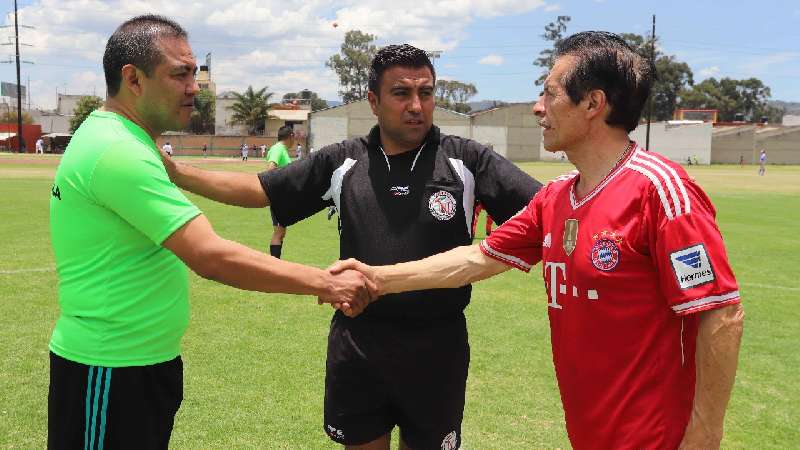 Juego amistoso entre periodistas y Chiautempan