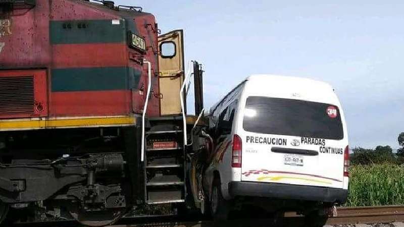 Se lo lleva el tren en Teolocholco, sale herido