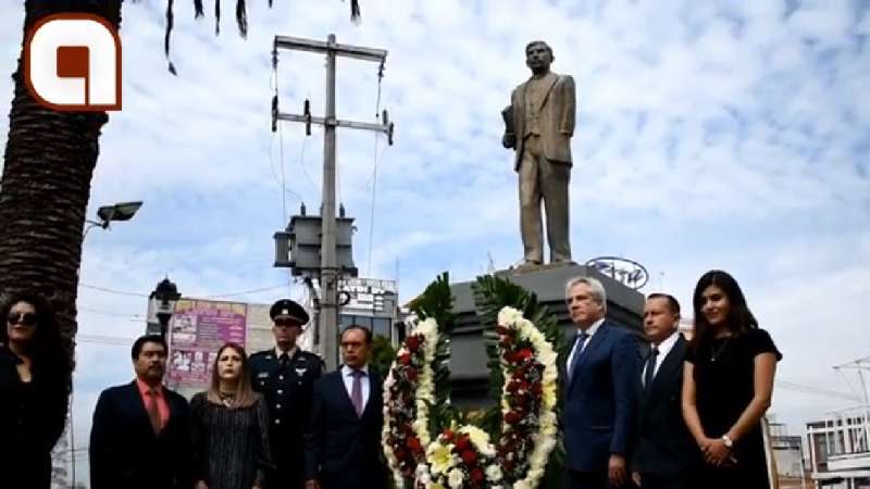 Natalicio Domingo Arenas Pérez en Zacatelco