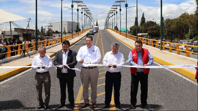 Inaugura Marco Mena puente vehicular Tepetitla-Ixtacuixtla