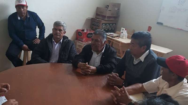 Acuerdo entre autoridades y tianguistas en Huamantla 
